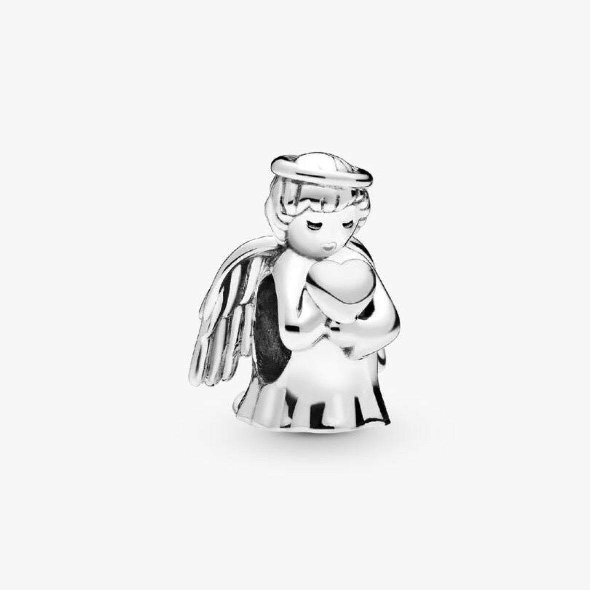 Charm Ángel de Amor Plata Esterlina