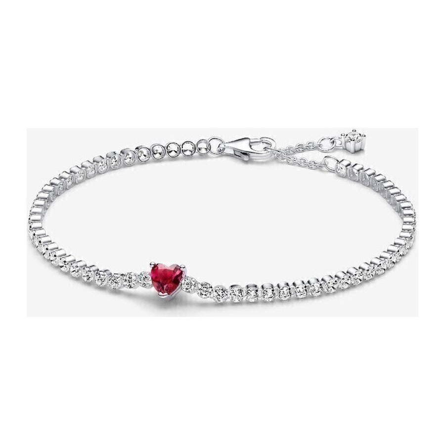 Brazalete tennis corazón rojo