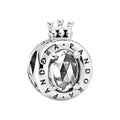 Dije con zirconia con logo