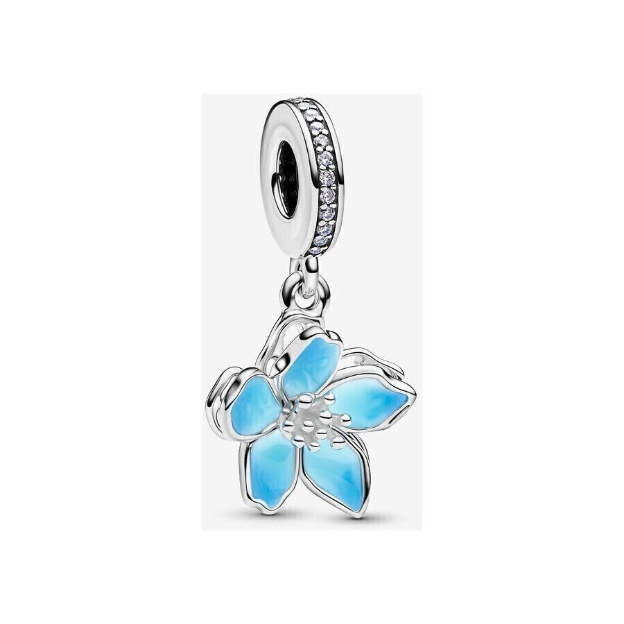 Colgante Flor Azul
