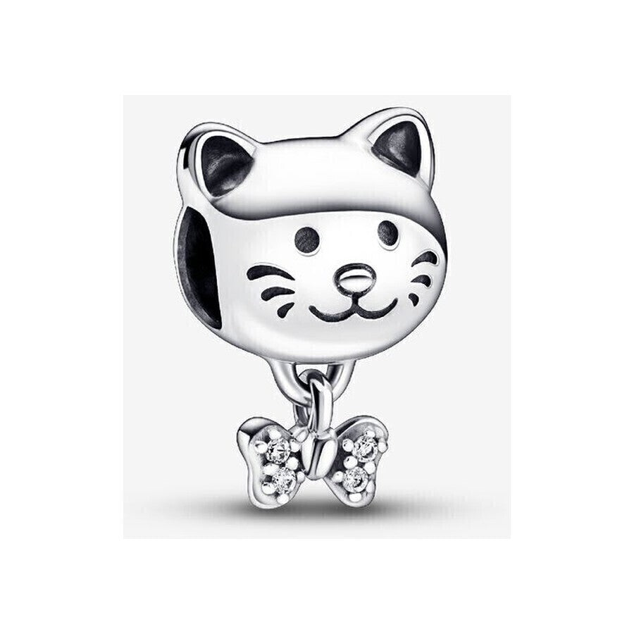 Gato Mascota y Moño