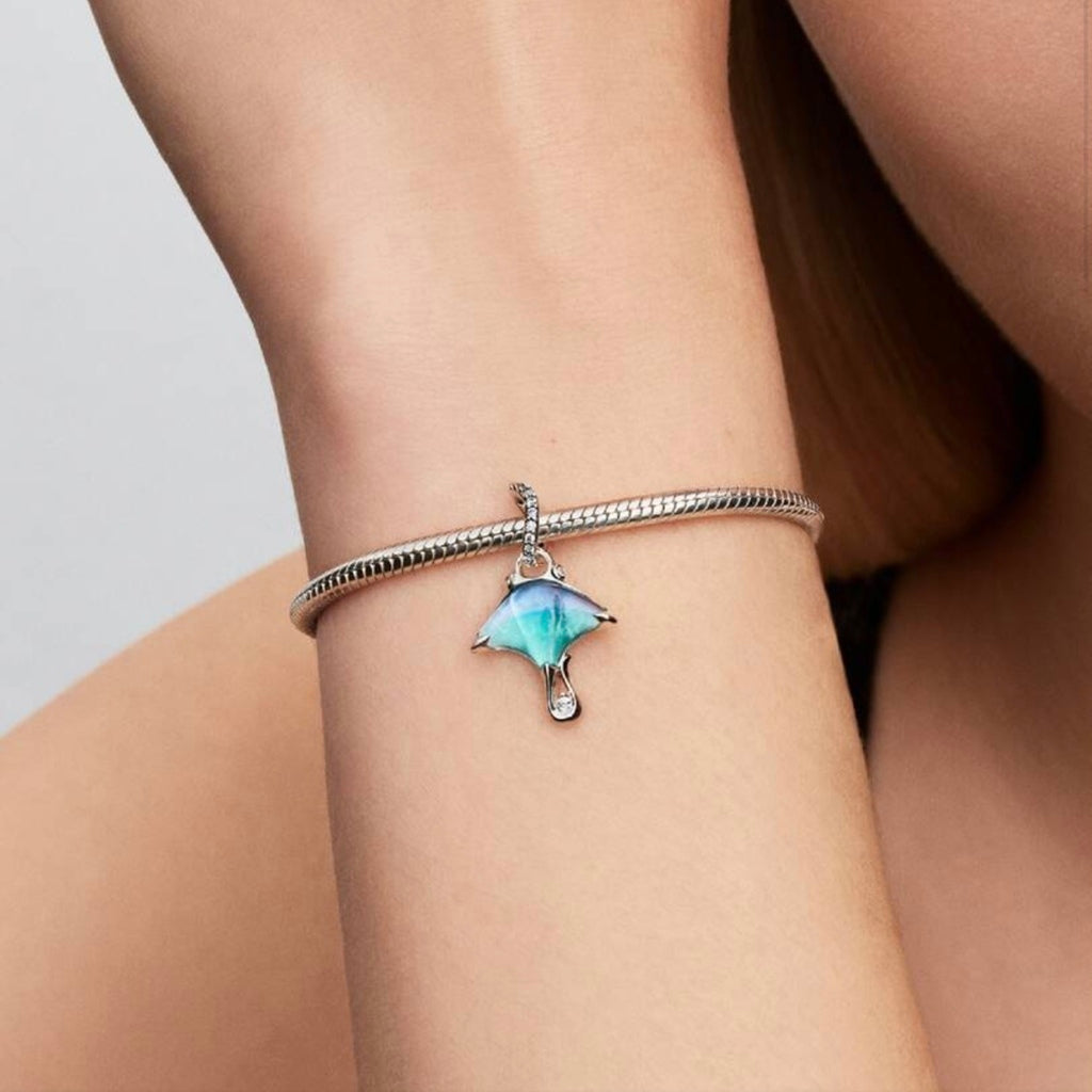 Charm colgante Mantarraya