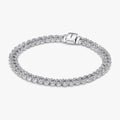Brazalete cubana con zirconias