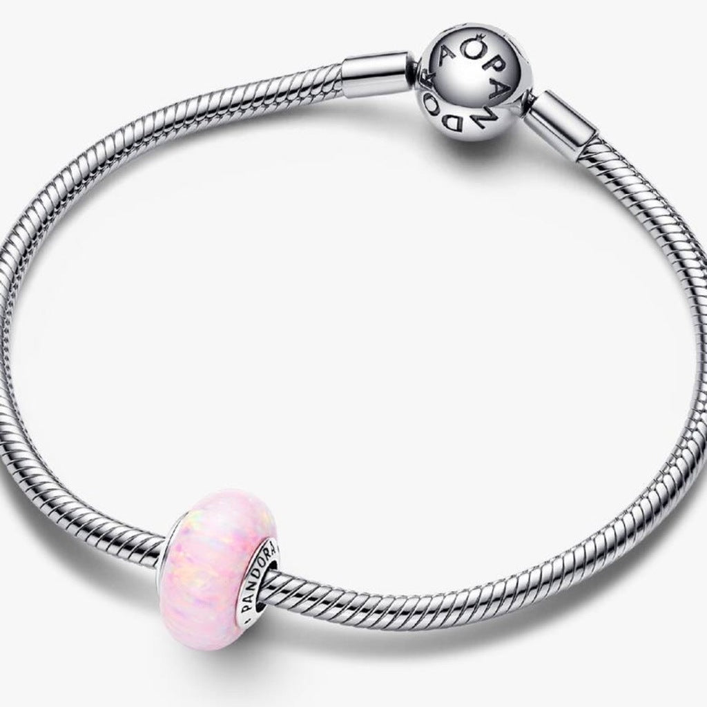 Charm Murano Rosa Opalescente