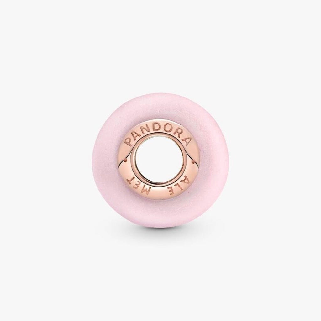 Cristal Murano Rosa Mate (Oro Rosa)