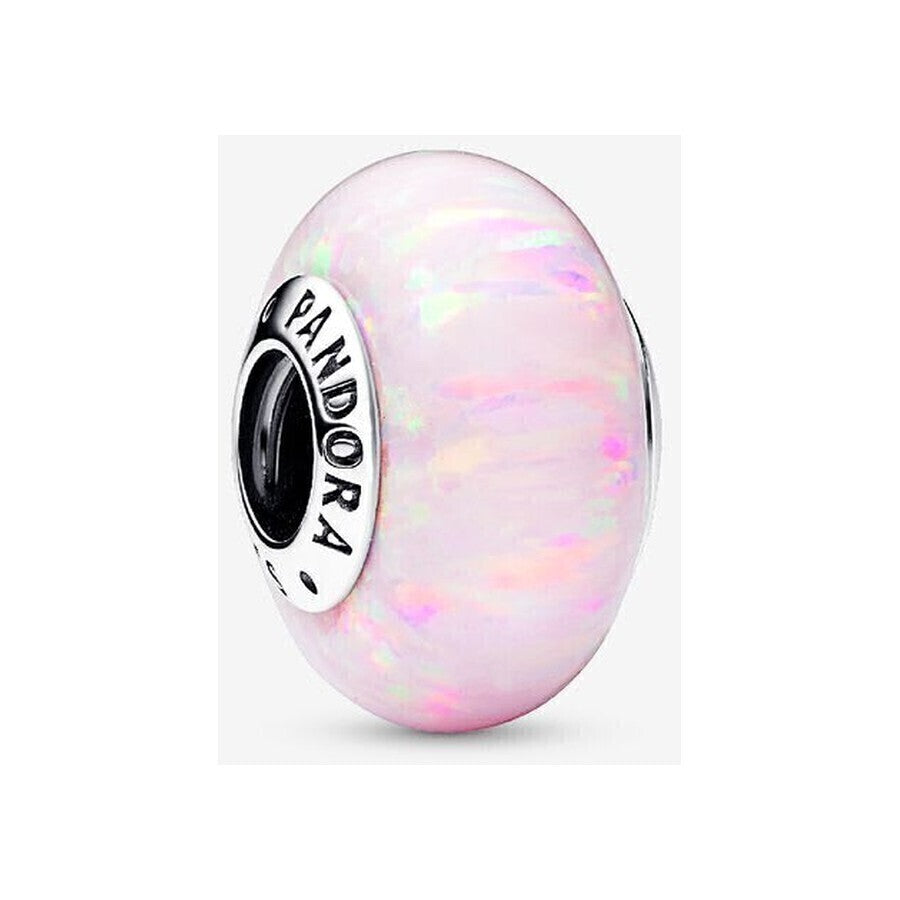 Charm Murano Rosa Opalescente
